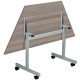 Olton 1600mm Wide Trapezoidal Flip Top Table